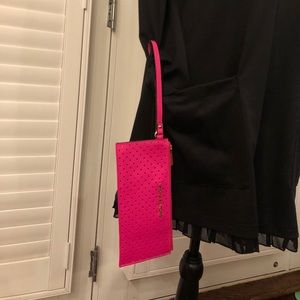 Michael Kors Hot Pink Wristlet